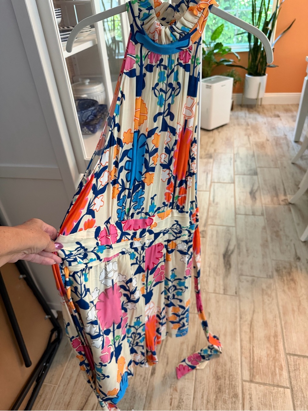 Plenty by Tracy Reese Multicolor Floral Romper 1X EUC